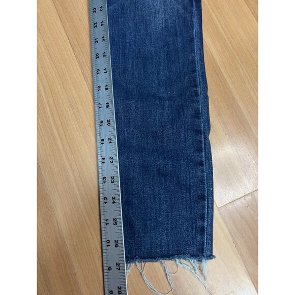 Judy Blue Jeans Womens Size 5/27  Super Stretch High Rise Raw Hem Skinny Fit - Picture 9 of 13